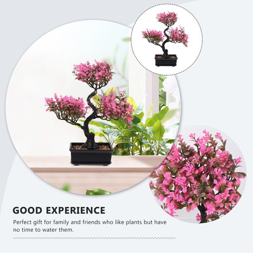 Artificial Potted Plants Desktop Faux Potted Plants Bonsai Ornament for Home - Picture 14 of 19