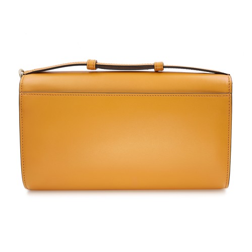 Gucci Schultertasche Zumi Glattleder Top Handle senfgelb klein - Bild 4 von 6