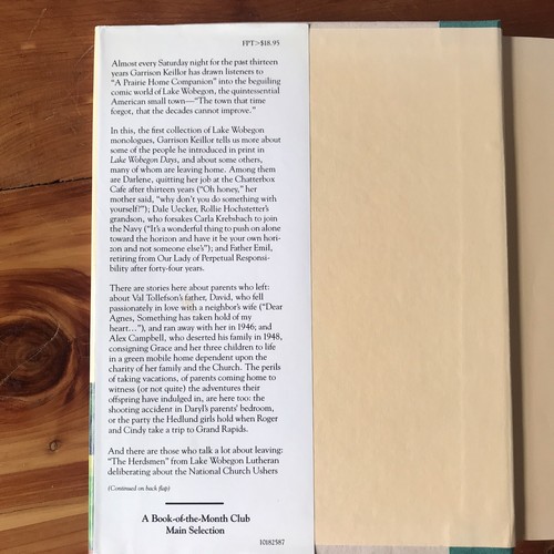 Leaving Home: A Collection of Lake Wobegon Stories by Garrison Keillor Vintage - Imagen 3 de 7