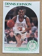 1990 NBA HOOPS DENNIS JOHNSON Boston Celtics CARD #41