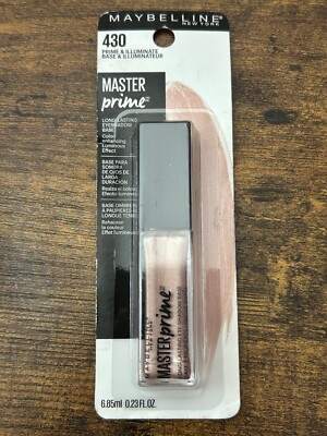 Maybelline Master Prime Long-Lasting Eye Shadow Base #430 PRIME & ILLUMINATE
