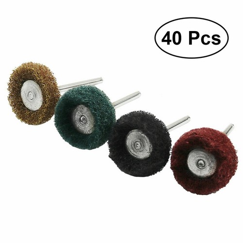 40X Double Wheel Buffing Polishing Kit for Rotary Tool Bit Accessories - Picture 6 of 6