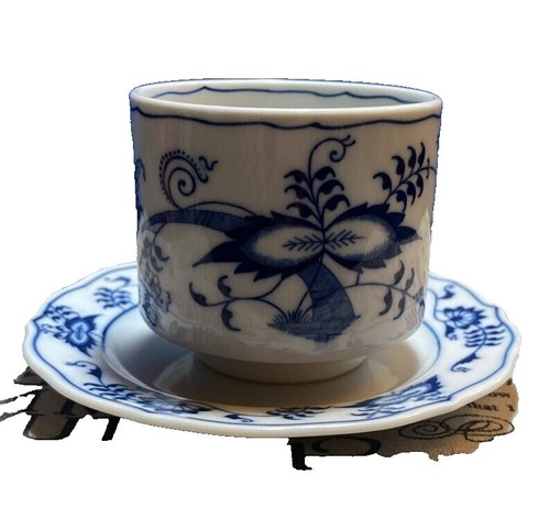 Blue Danube Blue Onion DEMITASSE SAUCER ONLY 4.25