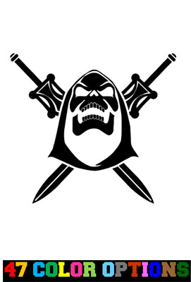 Vinyl Decal Truck Car Sticker Laptop - He-man MOTU Skeletor Skull Swords