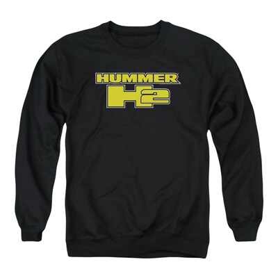 HUMMER H1 Steve Barrys Black Yellow General Motors EV Sweatshirt