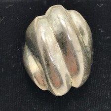 Vintage  Mexico  925 Sterling SIlver  Domed Swirl Look  Ring  sz 9