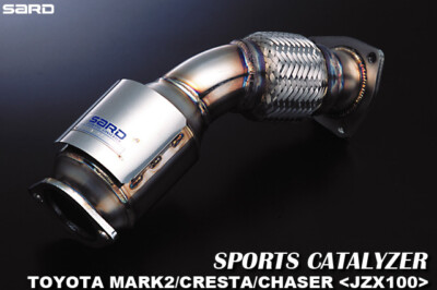 SARD SPORTS CATALYZER For TOYOTA MARK2 CRESTA CHASER JZX100 89026