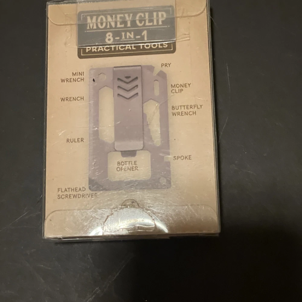 Multi Tool Money Clip
