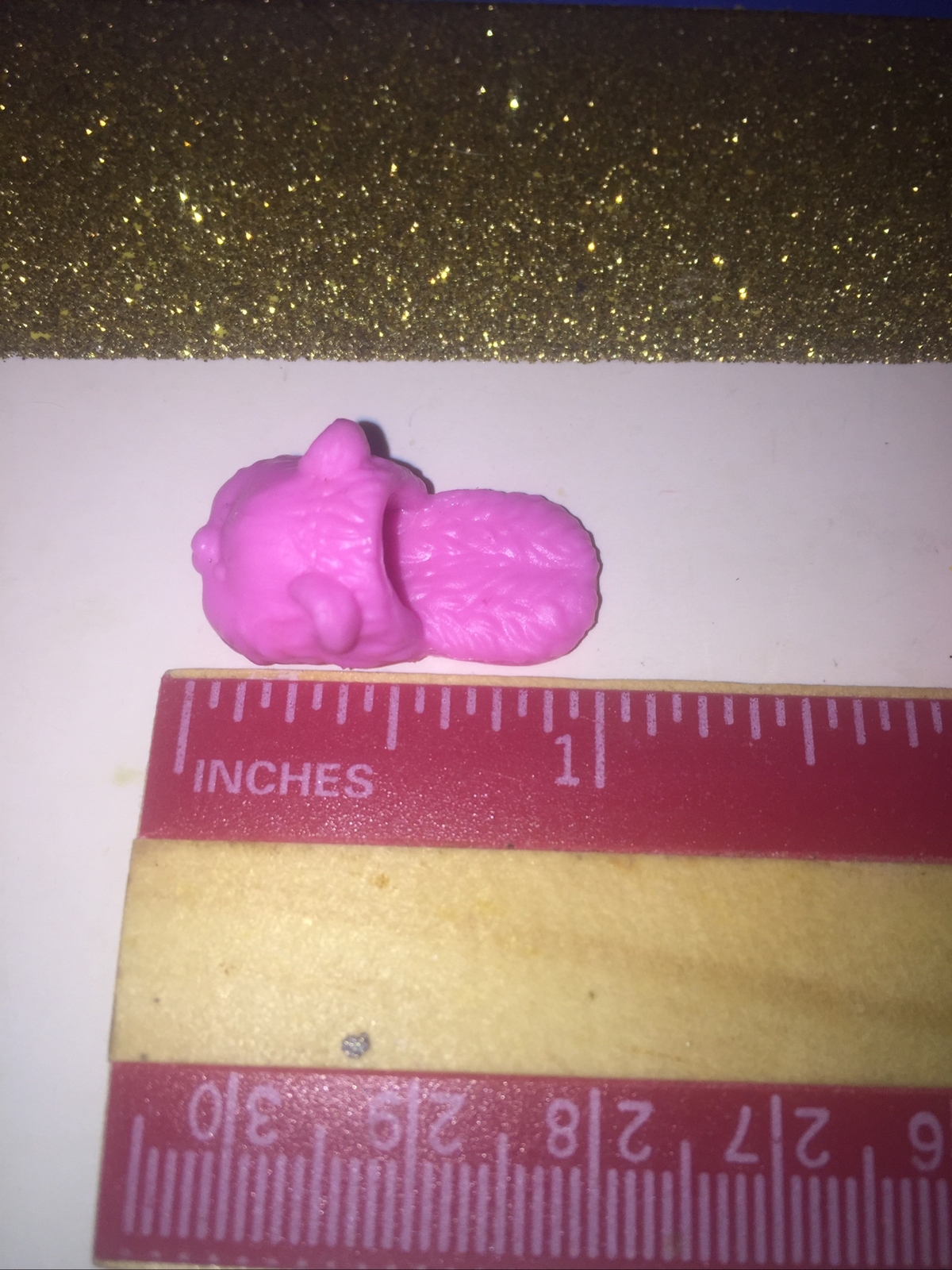 SAOLA Barbie bambola rosa orso orecchio pantofole scarpe solo pantofole 