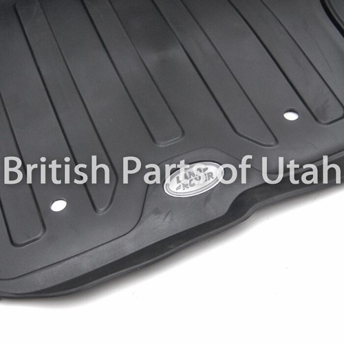 Land Rover Discovery 5 Rubber Floor Mats BLACK Genuine OEM NEW L462 2017~2020 - Picture 4 of 4