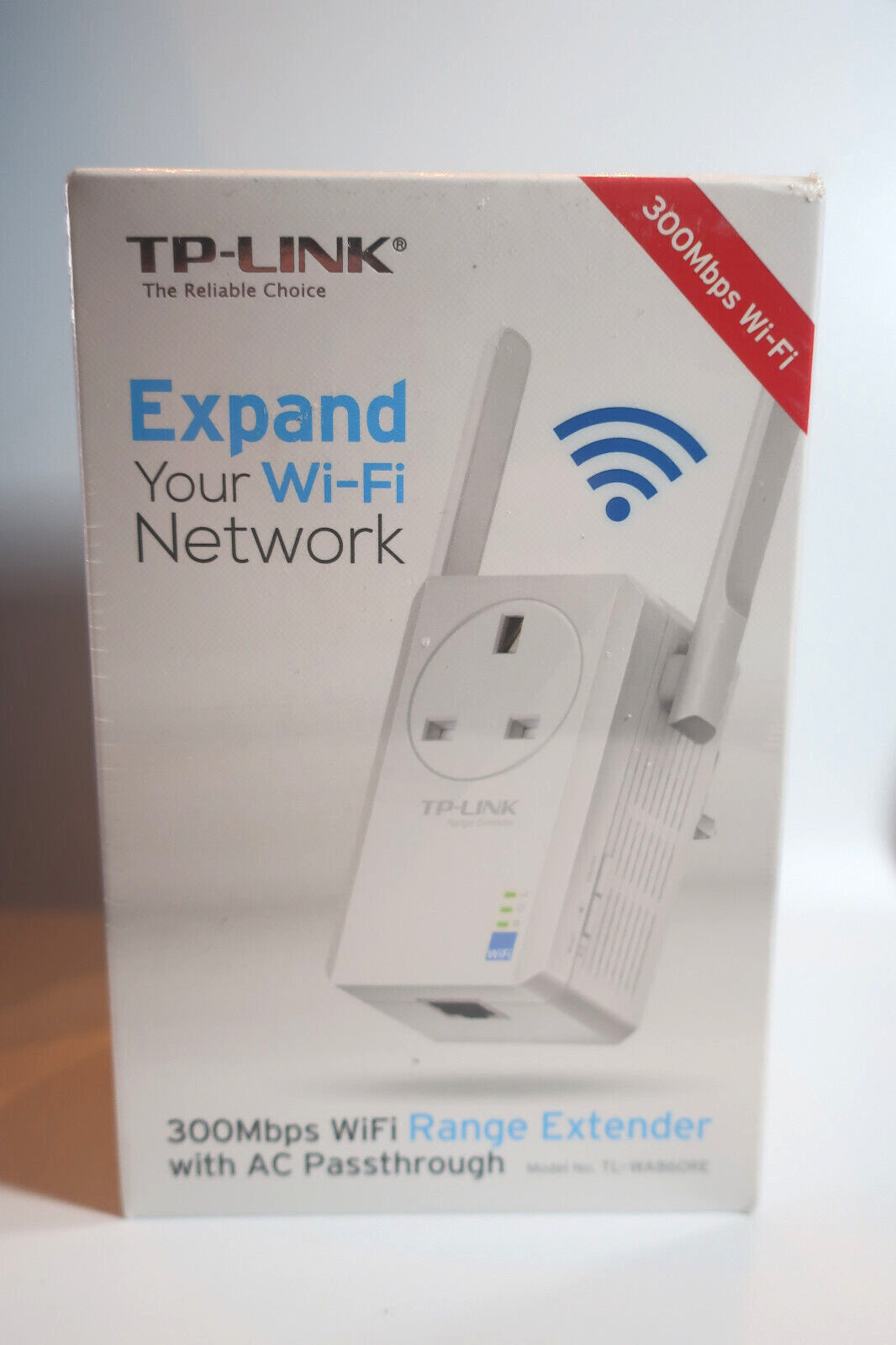TP-Link TL-WA860RE 300Mbps Wi-Fi Range Extender with AC Passthrough TL-WA860RE