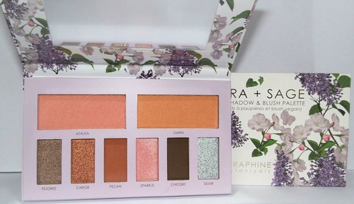 Seraphine Botanicals Sakura ~Sage Vegan Eyeshadow & Blush Palette New - Bild 3 von 3