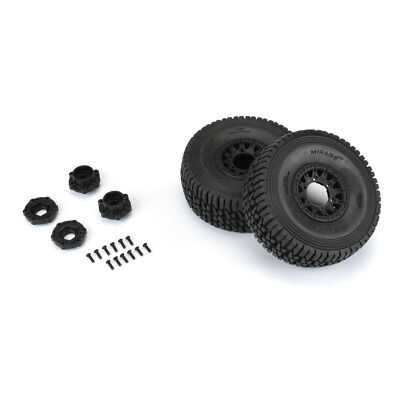 #ad Pro Line Racing PRO1022410 1 7 Mirage TT Fr Rr MT Tires Mtd 17mm Blk Raid 2 $53.99