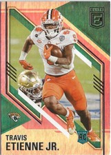 2021 Panini Travis Etienne Jr Pink SP RC Jacksonville Jaguars
