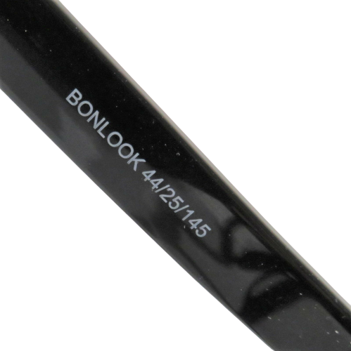 New BONLOOK Men's Eyeglasses BRISK Onyx Black Silver Optical Frame 44-25-145 - Bild 6 von 7