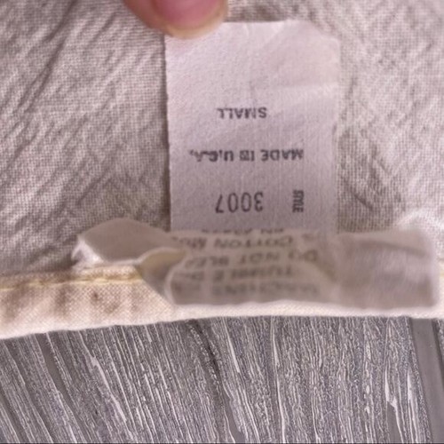 Vintage potato sack short sleeve shirt & pants muslin cotton champion potato sac - Picture 3 of 7