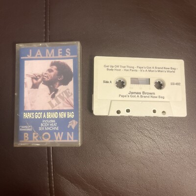 James Brown   Papa s Got A Brand New Bag  Cassette 