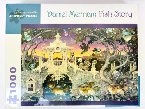 Fish Story by Daniel Merriam Pomegranate Artpiece 1000 piece Puzzle 29x20 New
