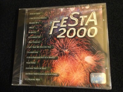 FESTA 2000 CD new compilation Brazilian Import W-Brasil Jorge Benjor Tim Maia