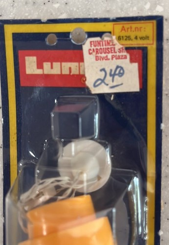 Casa delle bambole vintage anni 70 LUNDBY mod MCM luce gialla ~ NUOVO NUOVO CON SCATOLA #6125 ~ mini apparecchio - Foto 2 di 5