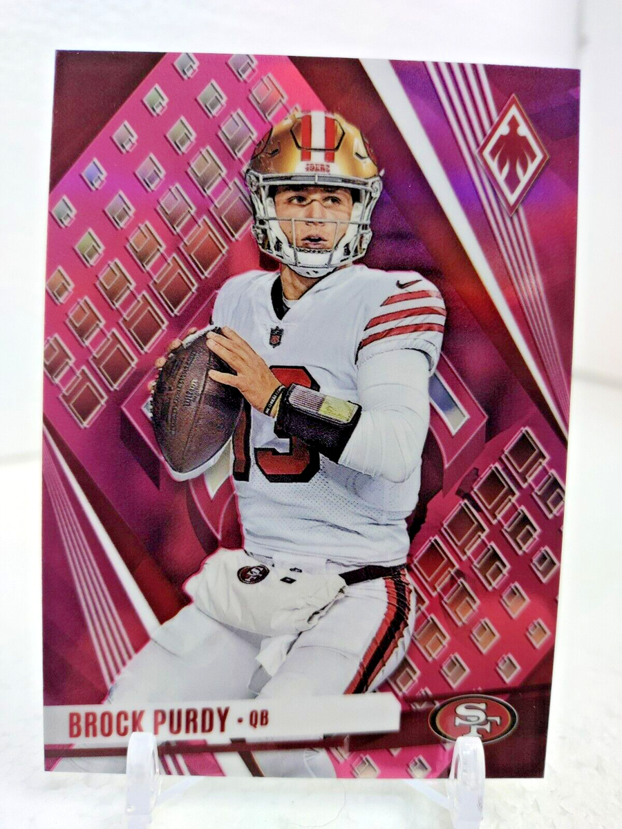 BROCK PURDY #/175 PINK PRIZM 2023 Panini Phoenix Football #6 SP