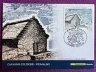 ITALY 2014 PHILATELIC POSTCARD CELTIC HUTS cancellation ROME EUR