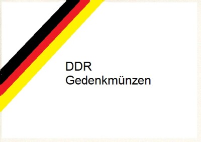 DDR Münzen Gedenkmünzen 5 Mark 10 Mark 20 Mark Auswahl nach Typ
