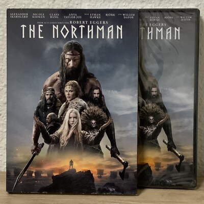   The Northman [DVD] W/Slipcover NEW