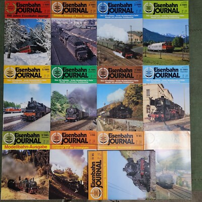 Eisenbahn Journal 1985 Januar-Dezember 1-9 + Sonderausgabe I-IV  13x Issues