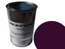 1 Litre Ready to Use Base Coat Ral 4007 Purple Car Paint Lackpoint