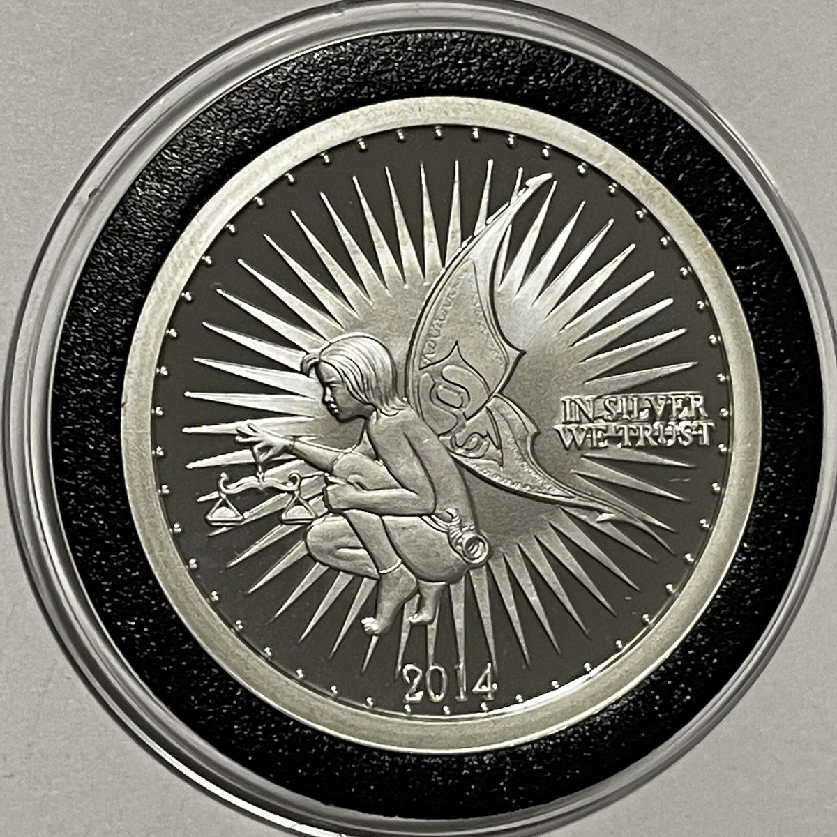 古代エジプトモチーフ 銀貨 1/2トロイオンス 999 Fine Silver Silverbug Fairy Collector Proof Coin 1 Troy Oz .999 Fine Silver