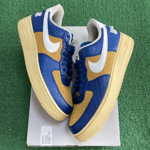 Nike AF1 Undefeated Blue (Size 8.5) Comes With Replacement Box! SHIPS FAST!