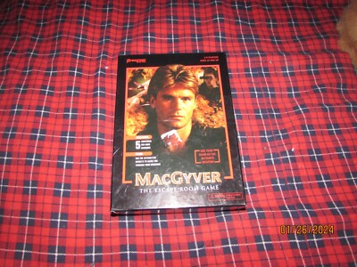 Pressman - MacGyver The Escape Room Game - 5 missions New in open box!