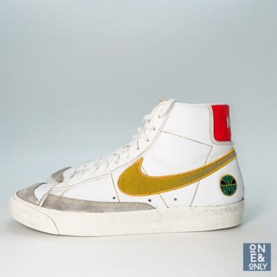 NIKE BLAZER MID '77 (GS) WHITE ROSWELL RAYGUNS SIZE US11 EUR45 UK10 [DD9528-100]