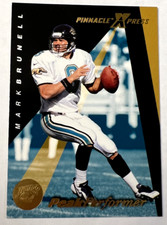 1997 Pinnacle X-Press Peak Performer #147 Mark Brunell Jacksonville Jaguars NFL