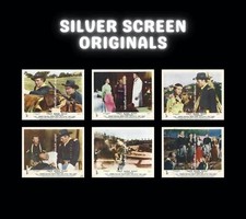 They Rode West 6x Original UK FOH Lobby Cards Robert Francis Donna Reed 1954