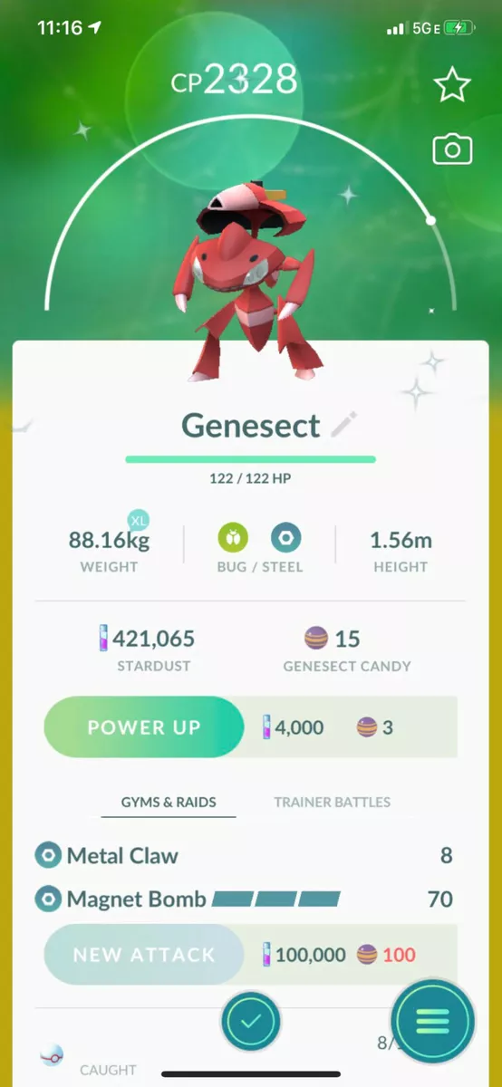 Genesect - Pokemon Go