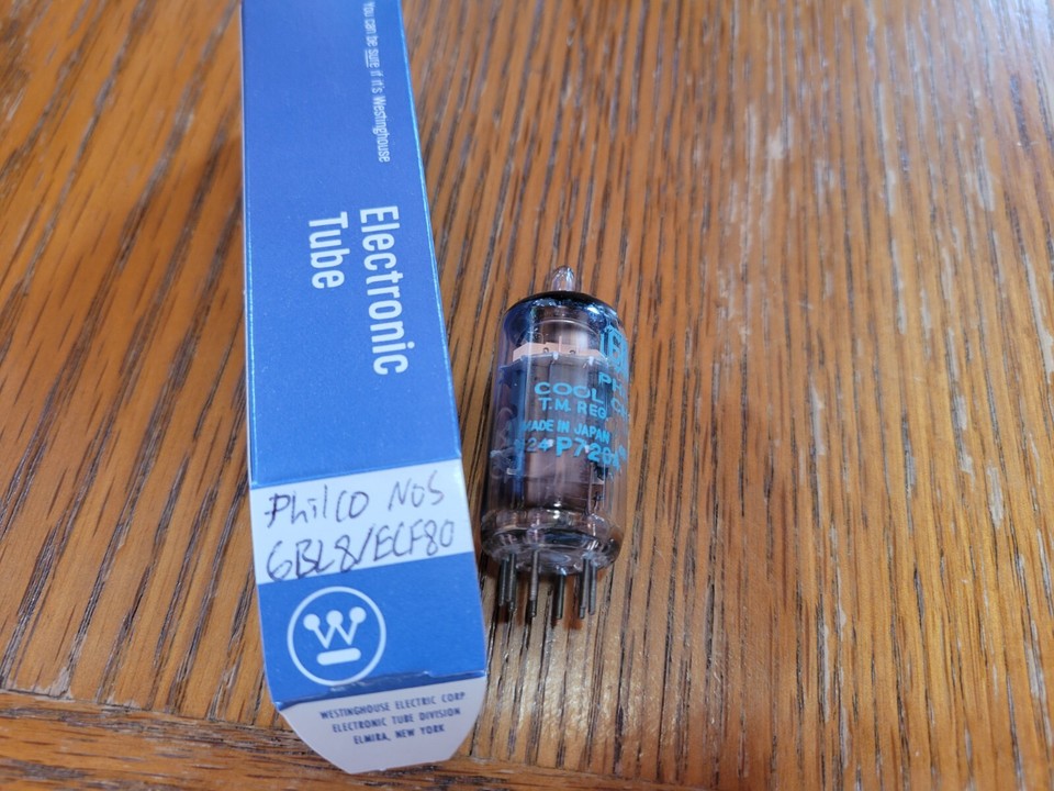Tube à Vide Philips ECF80 NOS NIB - Neuf Dans Son Emballage D'origine