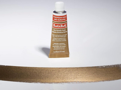 AMACO Rub  n Buff Metallic Wax   Gilding Finish for Furniture & Crafts   15ml