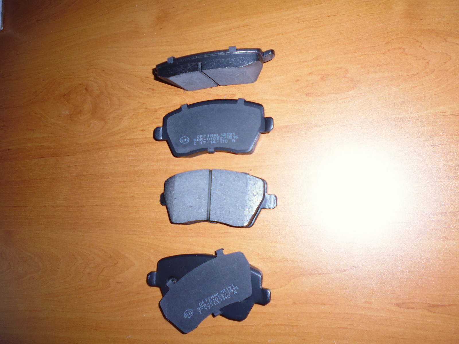 Plaquettes de frein avant Dacia Logan MCV pour trajets quotidiens et départs en vacances