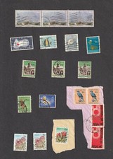 African Countries Used Stamps Mix Lot - 48 Different Stamps