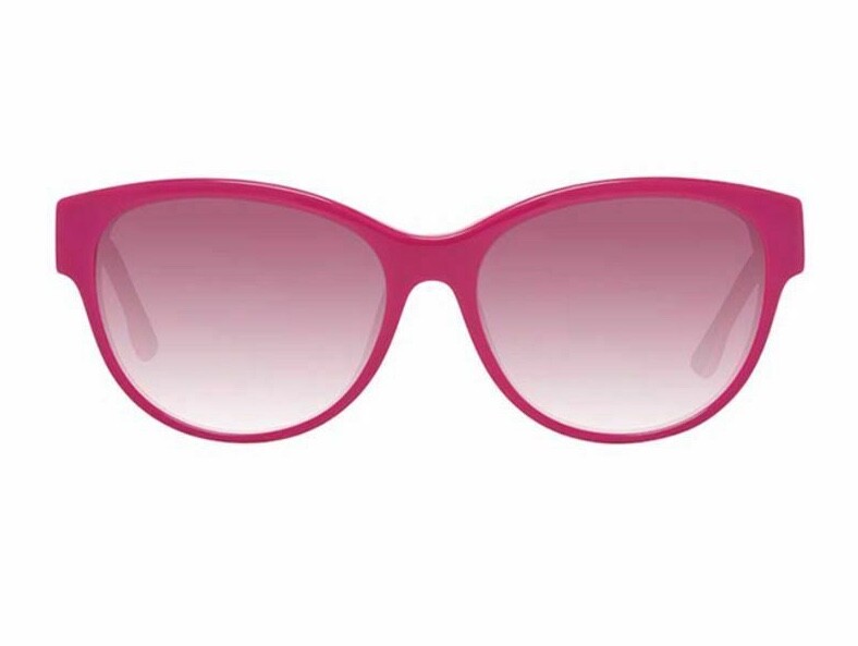 Diesel DL0013 74Z Неоново-розовая круглая пластиковая оправа солнцезащитных очков Кошачий глаз 57-16-135 17490₽