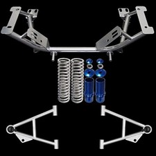 Fits 79-93 Ford Mustang Upr Mild Steel Tubular K Member Suspension Kit Fits 79-93 Ford Mustang Upr Mild Steel Tubular K Member Suspension Kit