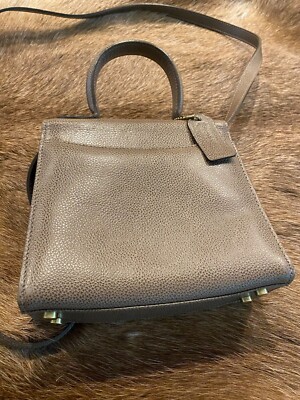 バッグ Aiko Itary Vintage Coach Madison Vintage Coach Madison Gracie Bag Pebbled Leather with Brass