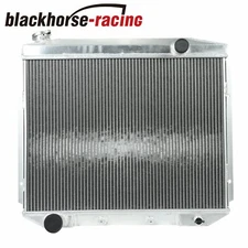 For 1957-1959 Ford Fairlane Ranchero Edsel Mercury V8 3 Row Aluminum Radiator