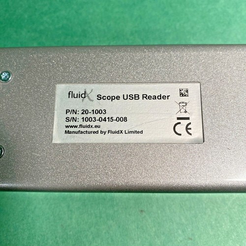 fluidX XTR-1 Elite Single Tube Scope USB Reader Scanner 20-1003 Vitaris - Picture 4 of 7