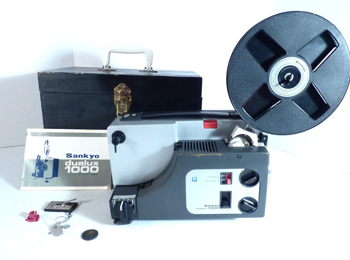 8mm Movie Film Format Vintage Movie Projectors and Screens Sankyo