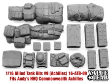 1/16 Commonwealth Achilles Allied Tank Bits #9 for Andy's Hobby Headquarters