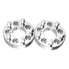 2PC 1.25" Wheel Adapters 5x4.5" to 5x5" 71.5mm CB 1/2"x20 For Mustang 1994-2004