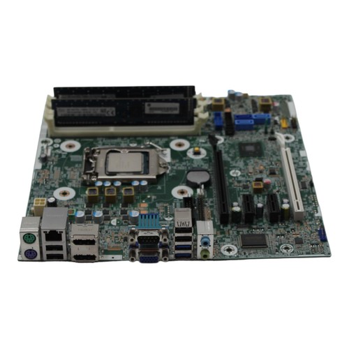 HP EliteDesk 800 G1 SFF LGA 1150 Motherboard 717372-003 W/I5-4570 SR14E & 8GB - Picture 2 of 7